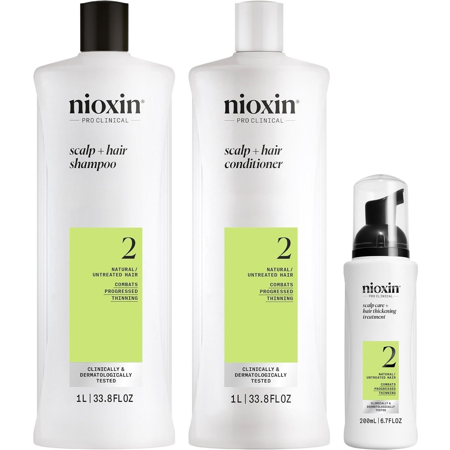 Nioxin-2 Tratamiento Densificador para Cabello Natural 1000ml